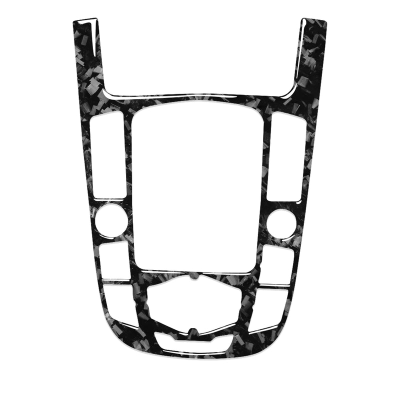 WXZOS Genuine Carbon Fiber Gear Shift Lever Panel Trim for Audi A4 B8 S4 RS4 2009-2012