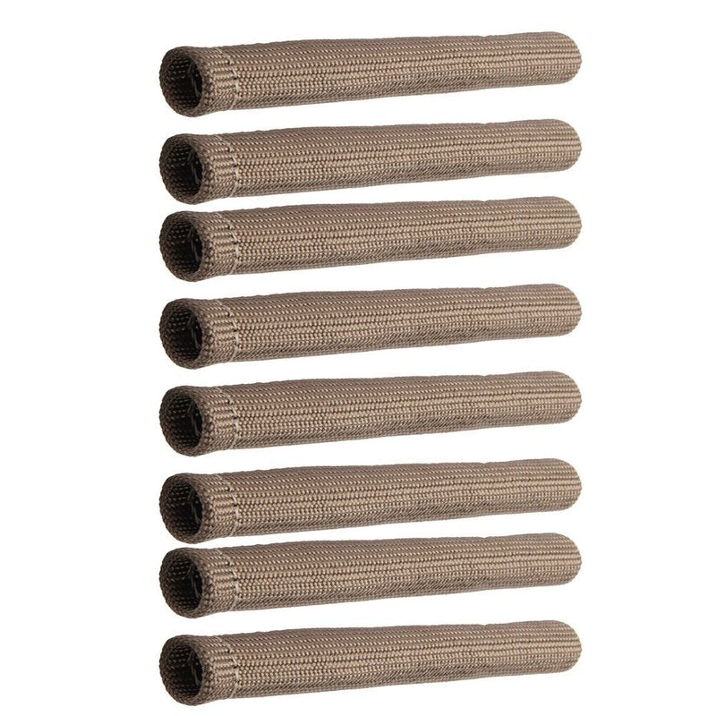 2500 Degree COVER/WRAP 8pcs Titanium SPARK PLUG WIRE BOOTS HEAT PROTECTOR SLEEVE