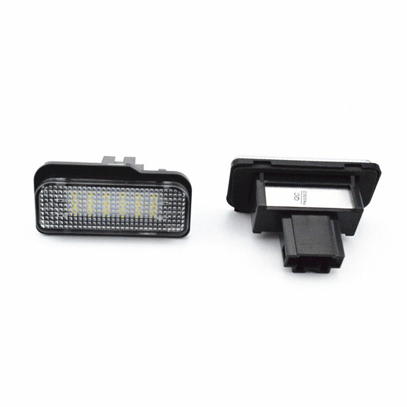 LED License Plate Light w/Lamp for Mercedes Benz 2003-2009 E-Class W211 S211