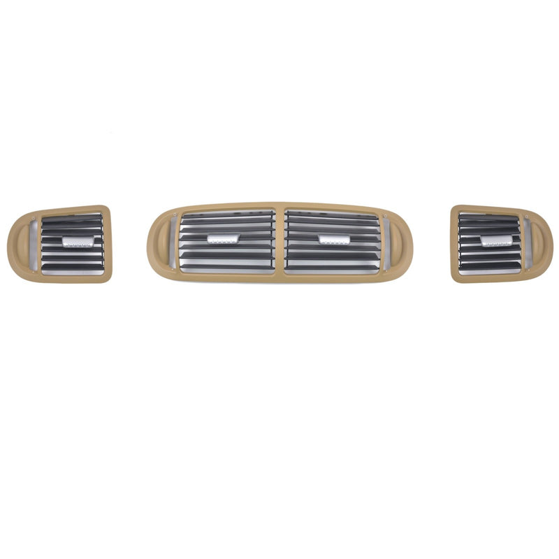 Beige Dashboard Air Vent Grille Frame Panel for Porsche Cayenne (9PA) 2003-2010