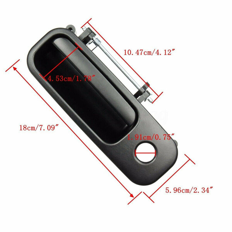 Rear 1J6827565B Tailgate Luggage Door Handle With Lock Key For VW Golf MK4 Polo