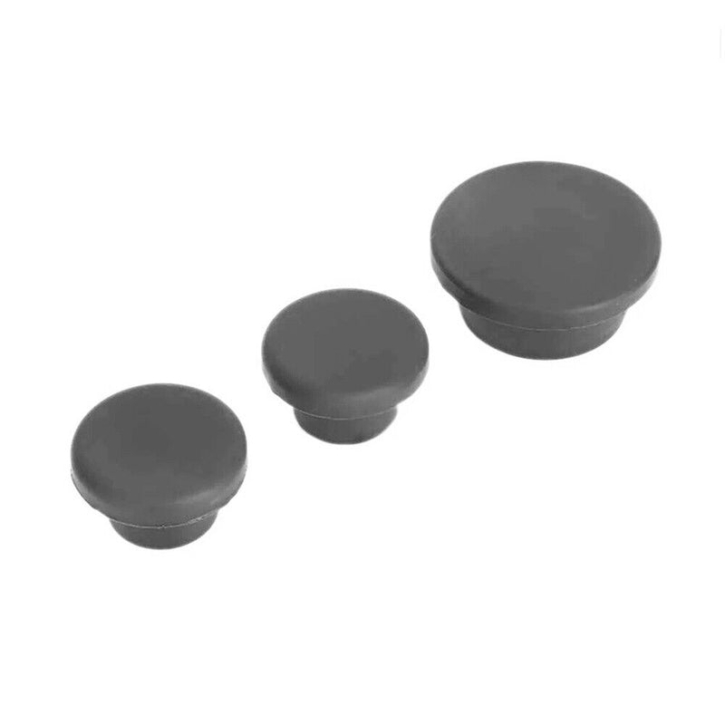 3PCS Rubber Tailgate Plug Set for Jeep 2007-2017 Wrangler JK Spare Tire Carrier