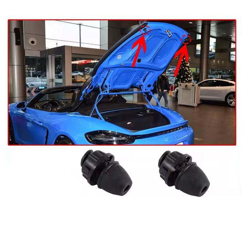 WXZOS Rear Engine Hood Lid Rubber Bumper Stop for Porsche Boxster (987) 2005-2012