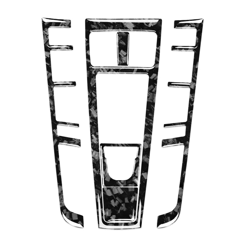 WXZOS Genuine Carbon Fiber Center Console Panel Trim for Porsche Macan (95B) 2014-2021