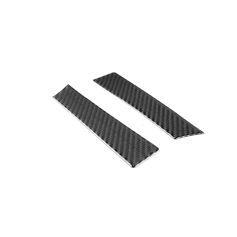 WXZOS Genuine Carbon Fiber Engine Body Cover Trim for Chevrolet Corvette C8 2020-2024