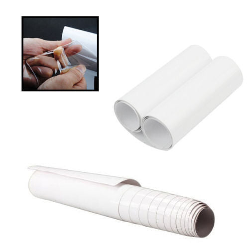 6 x60" Clear Car Door Sill Edge Paint Protection Vinyl Film Sheet Anti Scratch*2