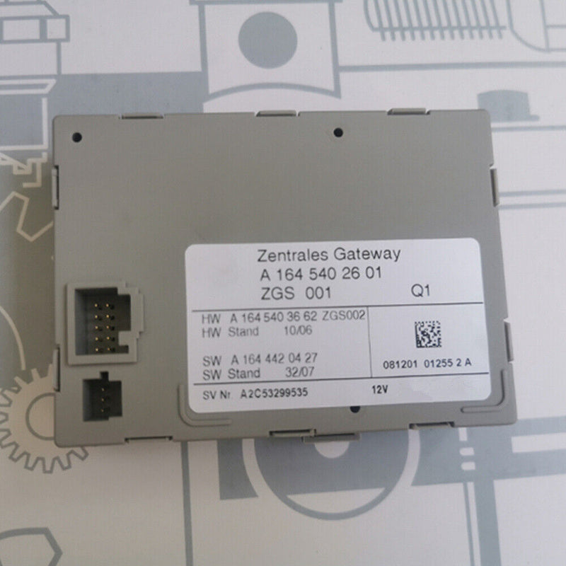 Central Gateway Computer Control Module for Benz X164 W164 V251 A1645402601