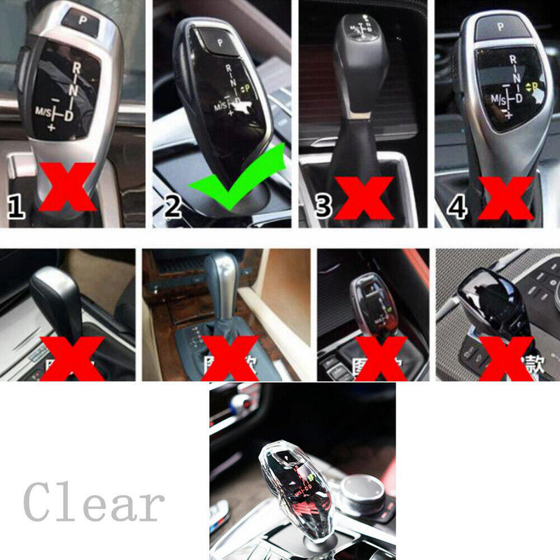 Rock Crystal Gear Shift Knob Cover Decor for BMW 7 Series G12 2016-2021