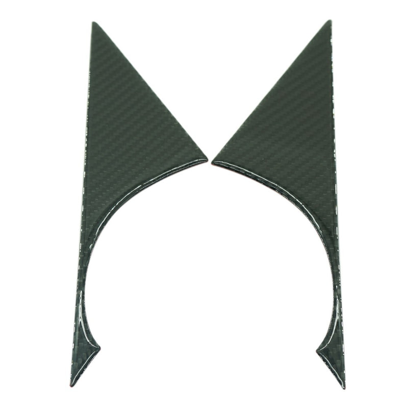 WXZOS Genuine Carbon Fiber RearView Side Mirior A-pillar Trim for BMW Z4 E89 2009-2015