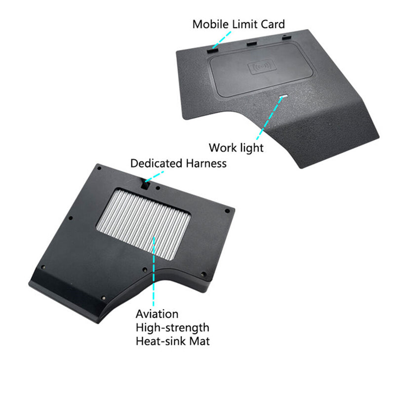 WXZOS Center Console Wireless Fast Charging Pad for Nissan Sentra 2020-2021