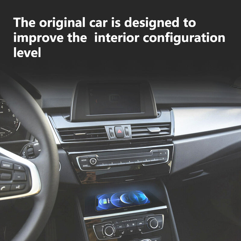 WXZOS Center Console Phone Wireless Fast Charging Pad for BMW 220i Wagon 2016-2018