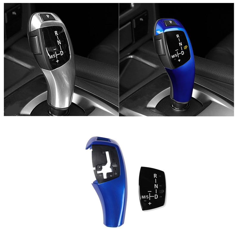 WXZOS  AT Floor Gear Shift Shifter Cover Repair Kit for BMW E60 E61 5Series 2006-2009
