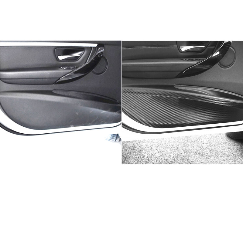 WXZOS 1SET PVC Interior Door Panel Cover Anti-collision Film for BMW X3 F25 2011-2017