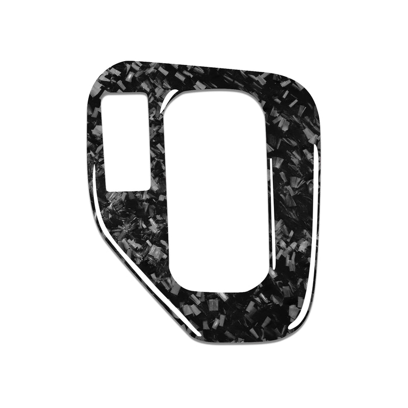 WXZOS Genuine Carbon Fiber Gear Shift Lever Panel Trim for BMW E39 5series 1995-2003