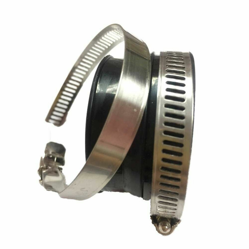 Rubber Carburetor Boot Flange and W/Clamps for CAN-AM ATV DS 650 BAJA 2000-2007
