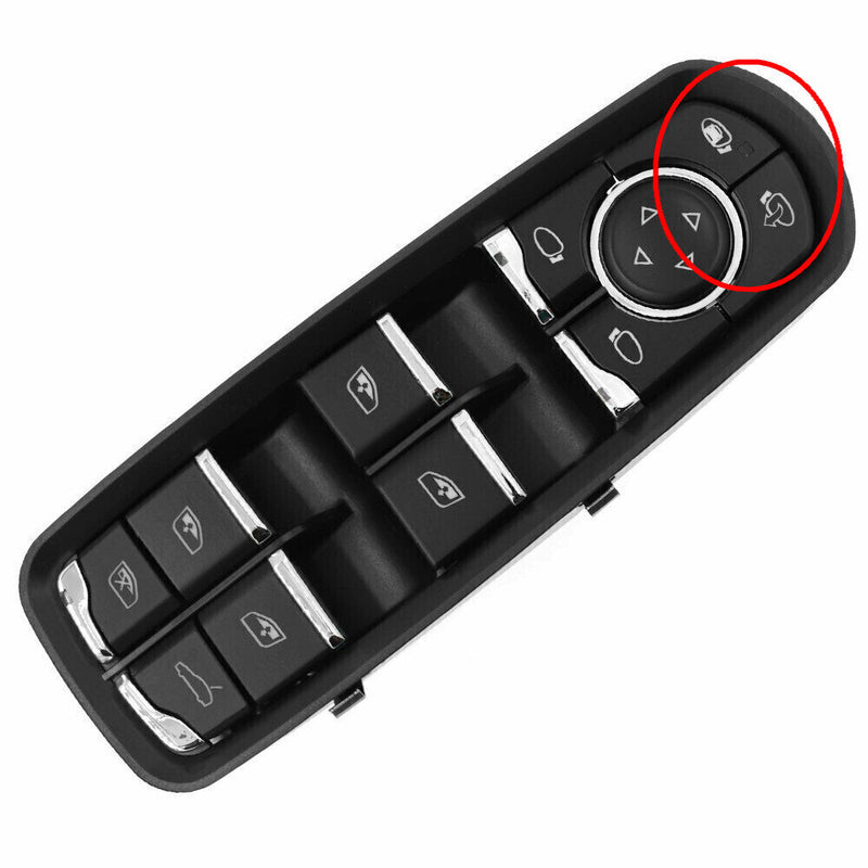 7PP959858AF Front Left Master Power Window Switch For Porsche