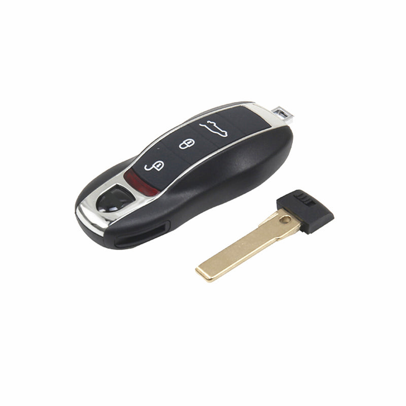 WXZOS 315/434MHz 3 Buttons Remote Key Fob w/Chip Board for Porsche Macan 95B 2014-2018