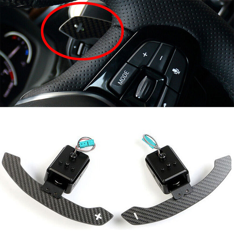 Cambiamento paddle volante auto in fibra di carbonio per BMW F45 F46 G42 2014-23