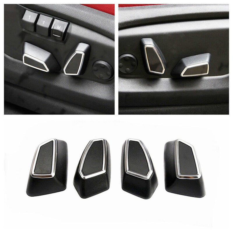 Seat Adjustment Switch Control Button Cover Trim for BMW X3 X4 2014-2016