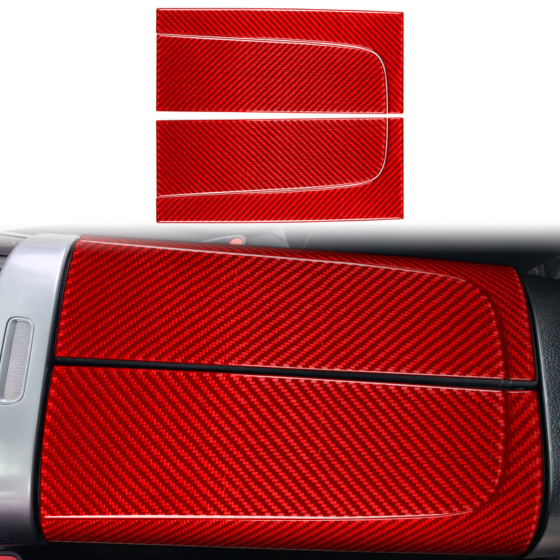 WXZOS Genuine Carbon Fiber Center Console Armrest Trim for Mercedes W254 GLC 2023-2024