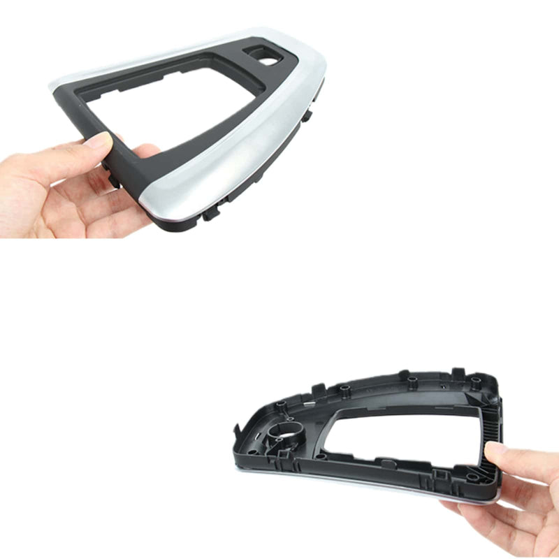 WXZOS Car Gear Shift Lever Trim Panel Replacement for BMW E90 E92 E93 3Series 2005-13
