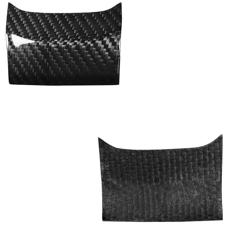 Car Genuine Carbon Fiber Gear Shift Knob Panel Trim for Honda Civic (AT) 2016-20