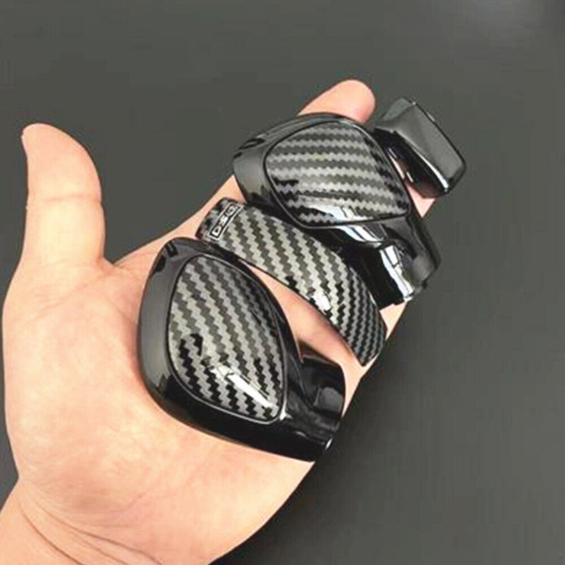 Carbon Fiber Gear Shift Knob Cover w/DSG Trim for VW Passat Polo Touareg 2011-18