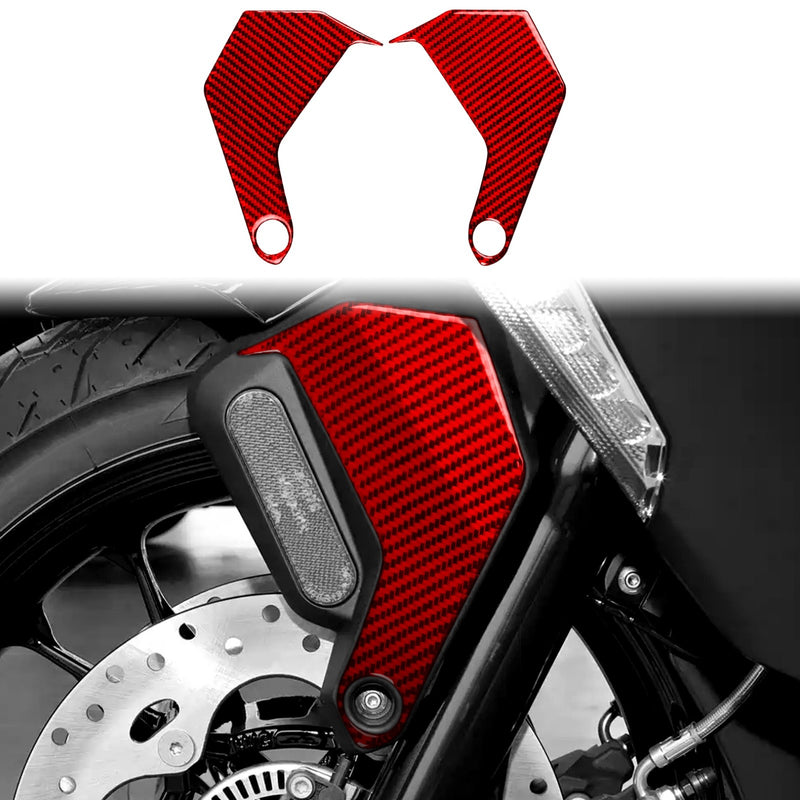WXZOS Carbon Fiber Front Fender Mudguard Trim for BMW C400GT 2021-2023