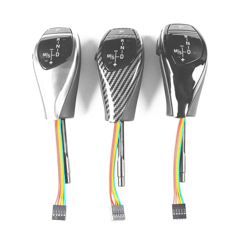 LED Gear Shift Knob w/START STOP Cover for BMW E81 E82 E87 E88 1Series 2006-2012