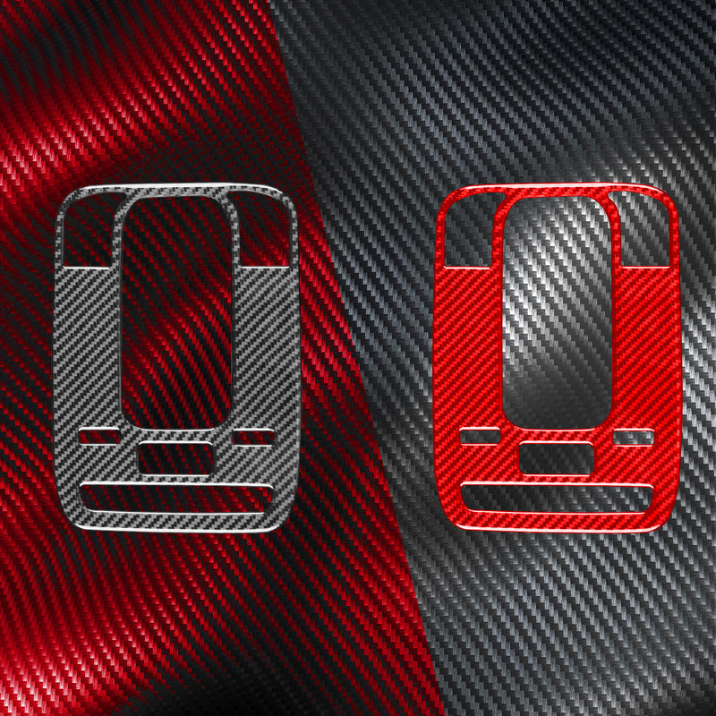 WXZOS Genuine Carbon Fiber Overhead Reading Lamp Trim for Benz W206 C-class 2022-2024
