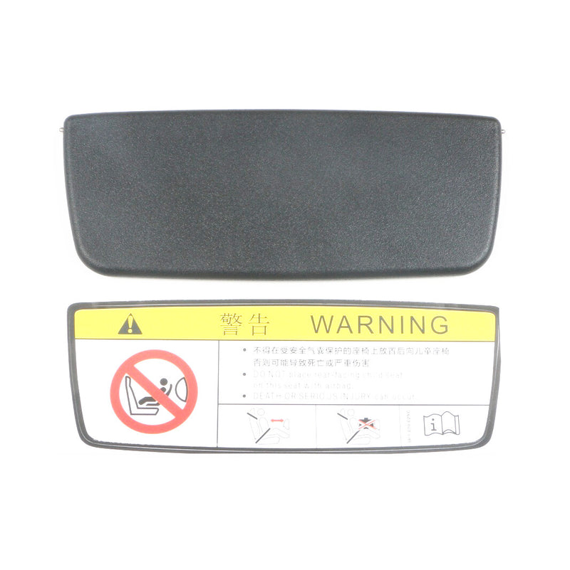 WXZOS Sun Visor Vanity Mirror Trim Cover for Porsche Boxster 2012-2016 Cayman 2013-16