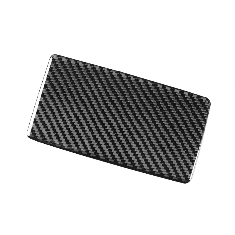 WXZOS Genuine Carbon Fiber Vanity Mirror Trim for Mercedes-Benz W206 C-class 2022-2024