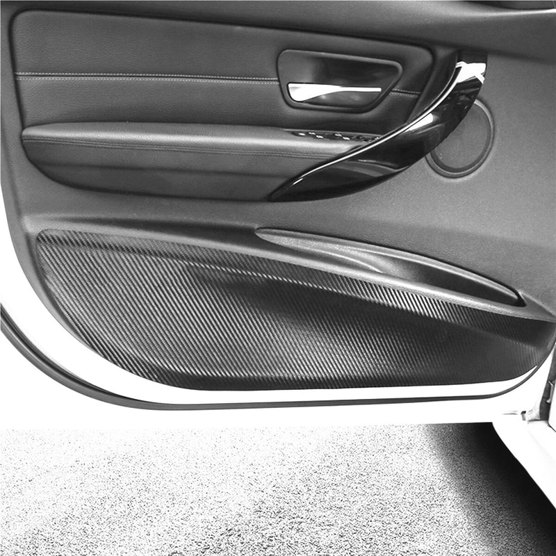 WXZOS PVC Interior Door Panels Cover Anti-collision Film for BMW 2013-2018 F30 3series