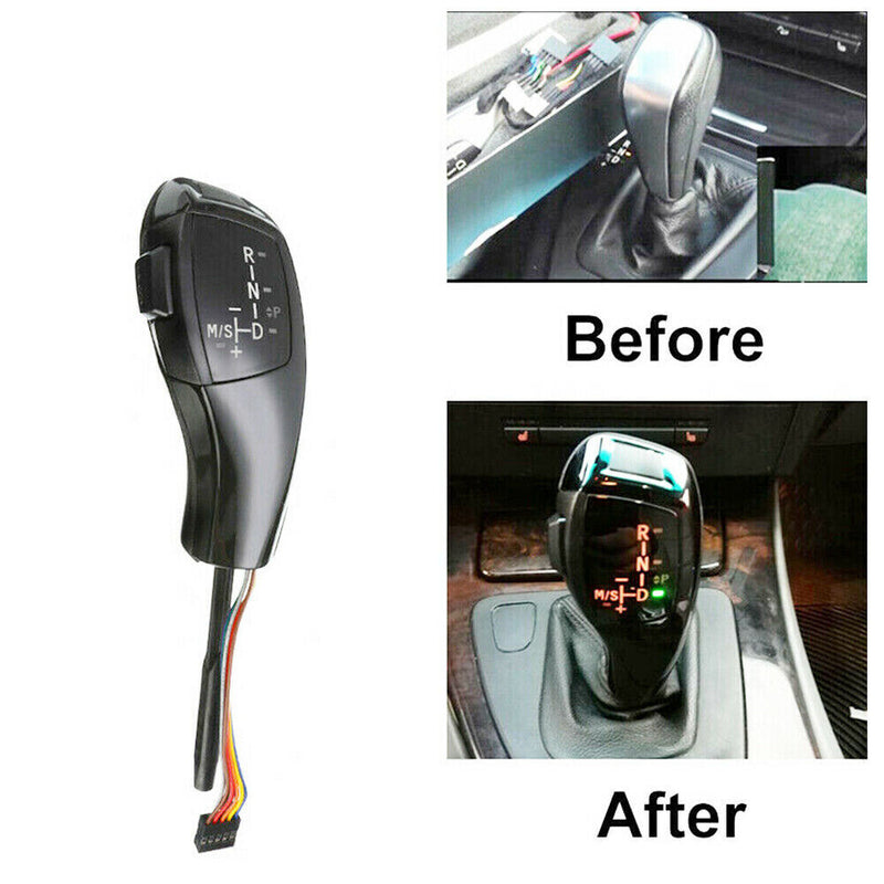 AT Pre-facelift LHD LED Gear Shift Knob for BMW X3 E83 2004-2010