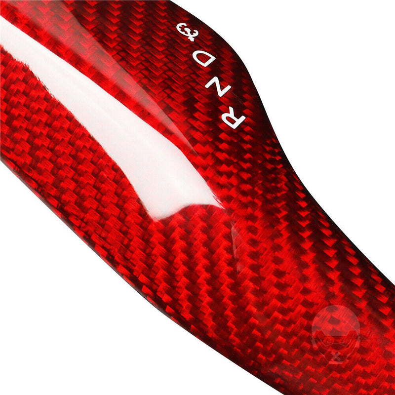 Genuine Carbon Fiber Wiper Gear Shift Lever Cover Trim for Tesla Model 3 2017-22
