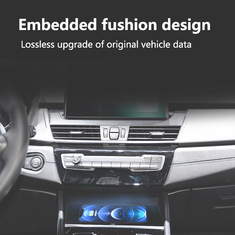 WXZOS Center Console Phone Wireless Fast Charging Pad for BMW 220i Wagon 2016-2018