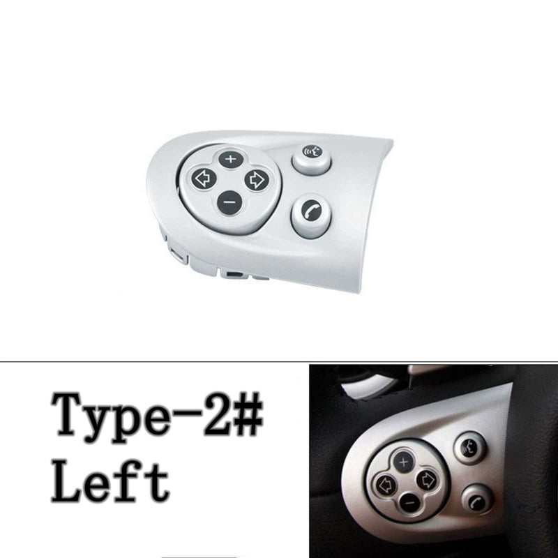 WXZOS MFSW Steering Wheel Cruise Control Switch for Mini Cooper Countryman R60 2011-15