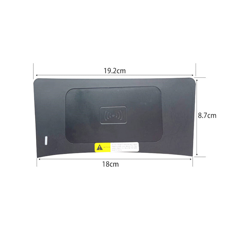 WXZOS Center Console Wireless Fast Charging Pad for Renault Megane 2015-2018