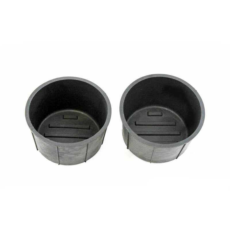 2x Rear Console Cup Holder Rubber Insert Liner 9L3Z1513562B For Ford F150 09-14