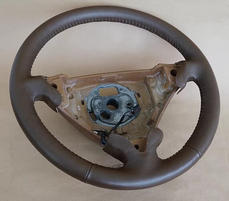 Authentic Leather Steering Wheel Protective Cover for Porsche Cayenne 2003-2010