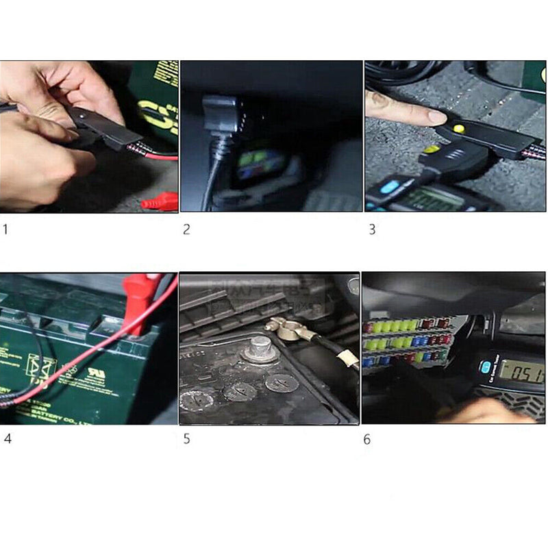 New Car OBD Current Detector Digital Tester Tool Kit