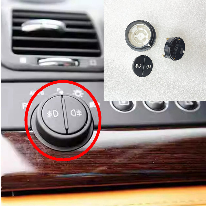 WXZOS Fog Light Switch Button Knob Cover Repair Kit for Maserati 2010-2019 GranCabrio