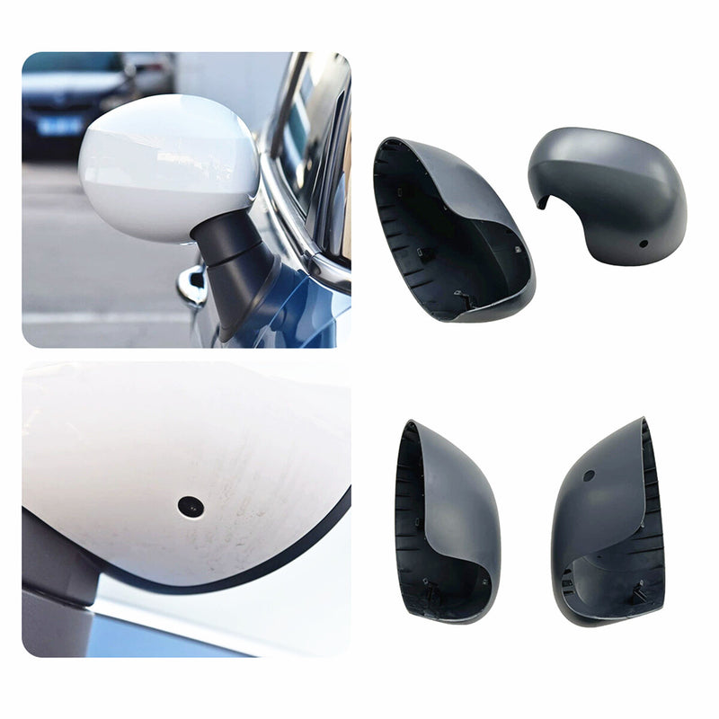 WXZOS Front Left&Right Wing Mirror Cover for Mini Cooper Countryman F54 F60 2020-2024