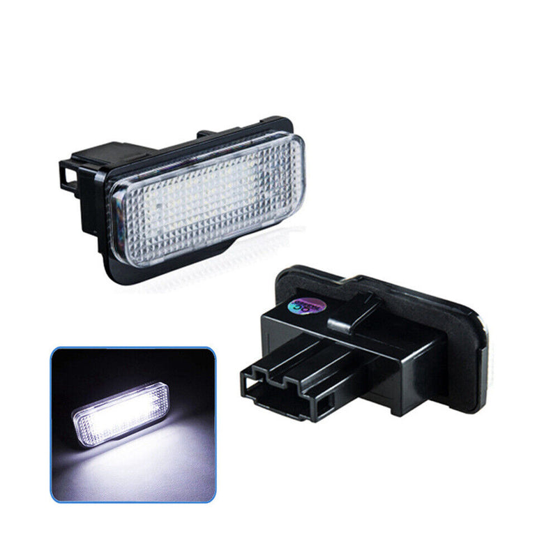 LED License Plate Light w/Lamp for Mercedes Benz 2006-2011 CLS-Class W219