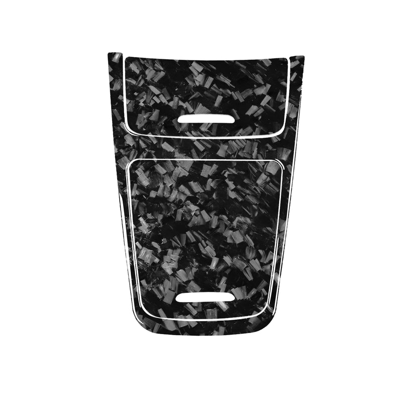 WXZOS Genuine Carbon Fiber Center Console Panel Trim for Mercedes W117 CLA 2013-2017
