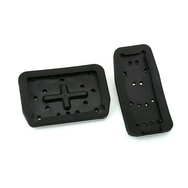 2Pcs Aluminum Accelerator Pedal Cover Gas Pedal For Tesla Model 3 17-19
