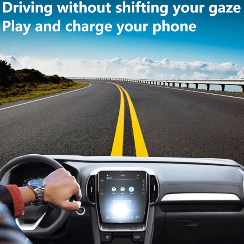 WXZOS Center Console Phone Wireless Fast Charging Pad for Hyundai ix35 2020-2022