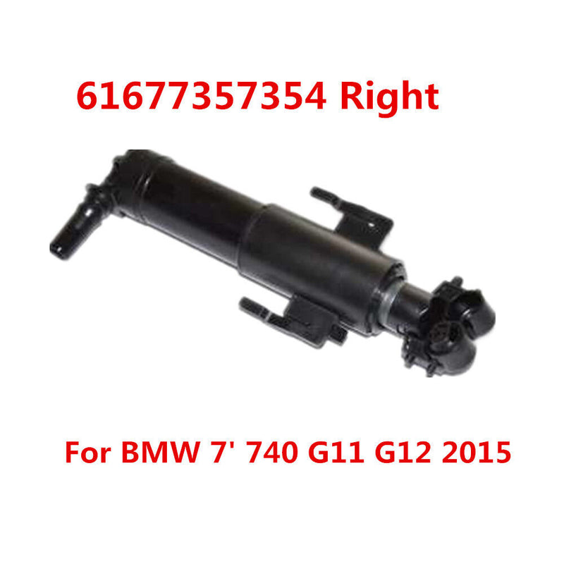 Right Headlight Washer Telescopic Nozzle For BMW 7' 740 G11 G12 2015 61677357354