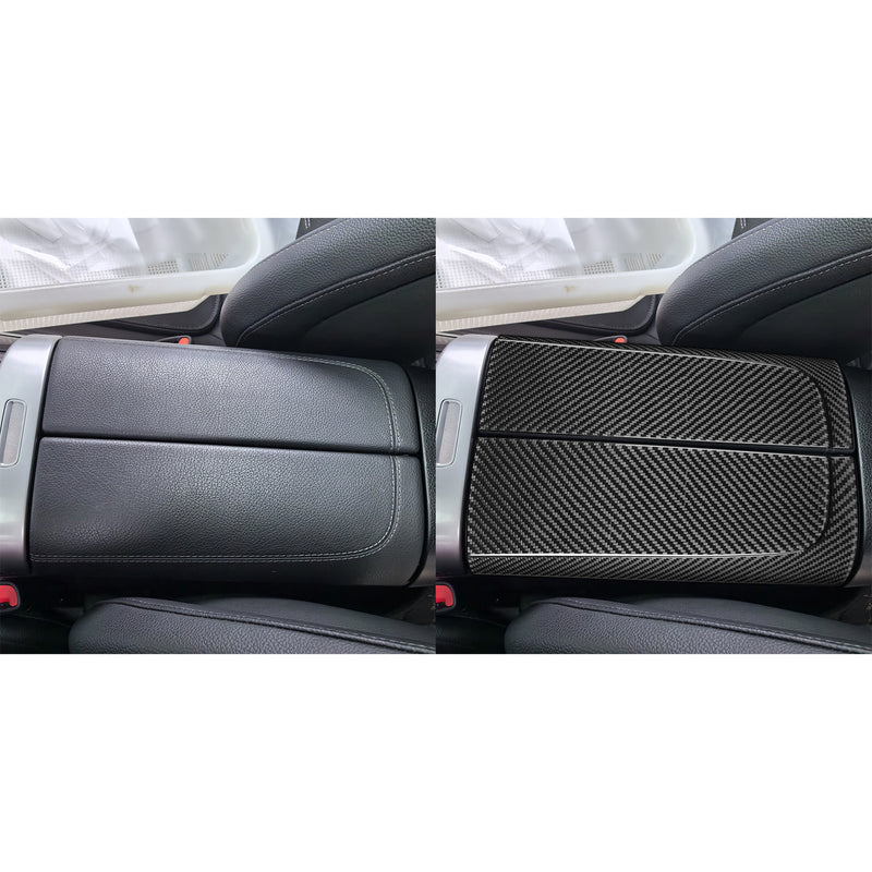 WXZOS Genuine Carbon Fiber Center Console Armrest Trim for Benz W206 C-class 2022-2024