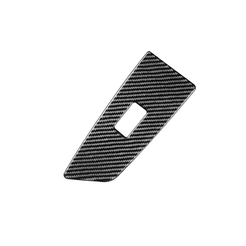 WXZOS Genuine Carbon Fiber Door Window Switch Panel Trim for Toyota Tundra 2007-2013